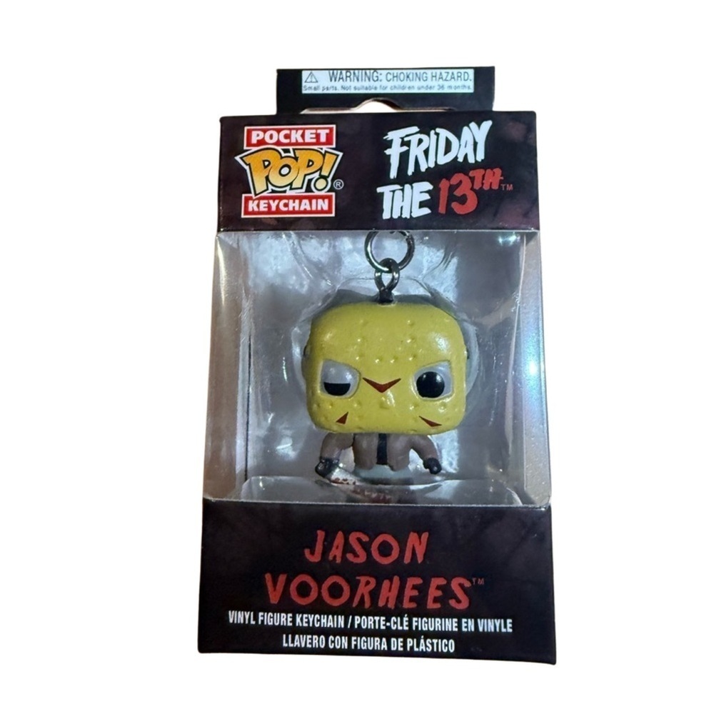 Friday The 13th Jason Voorhees Funko Pocket Pop Vinyl Keychain Collectible